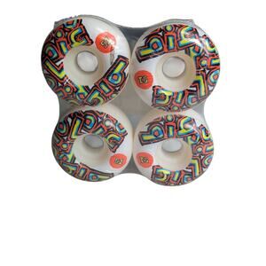 Blind OG Stacked 51mm Set Of 4 Skateboard Wheels - White 10111176 New/Sealed